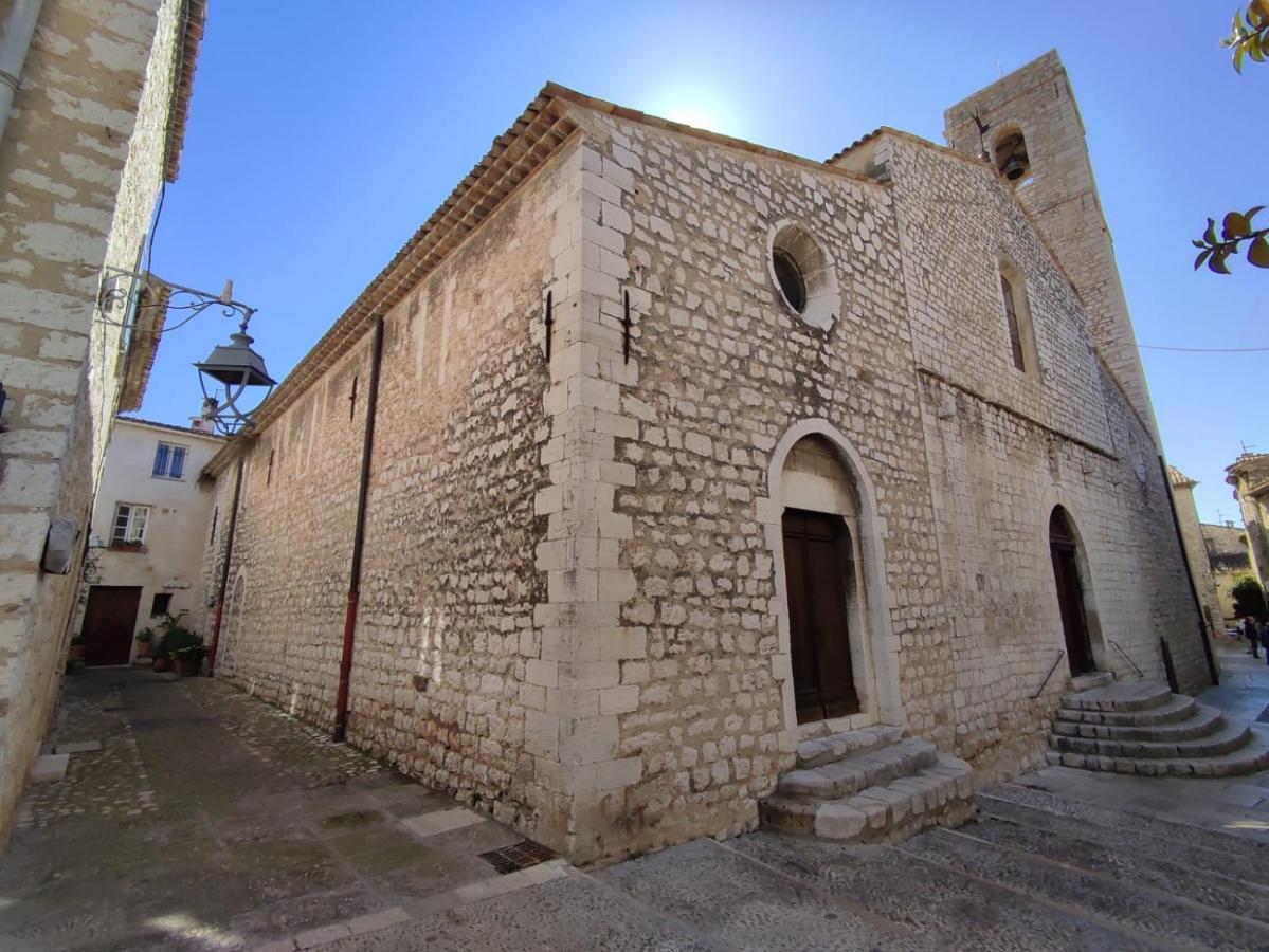 Derriere L'Eglise Leilighet Saint-Paul-de-Vence Eksteriør bilde